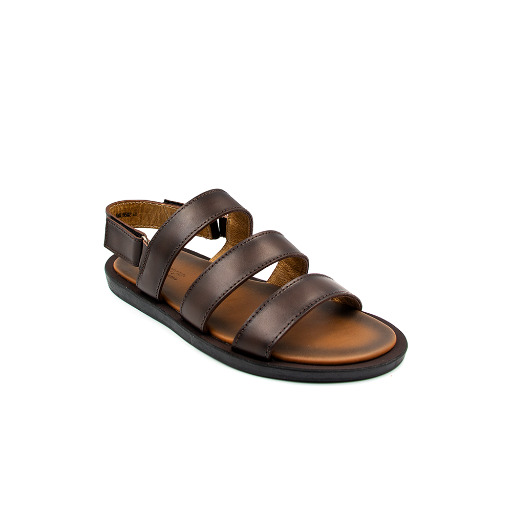  Dép Sandal Nam Da Bò Quai Ngang Cao Cấp Tomoyo TMS10502 