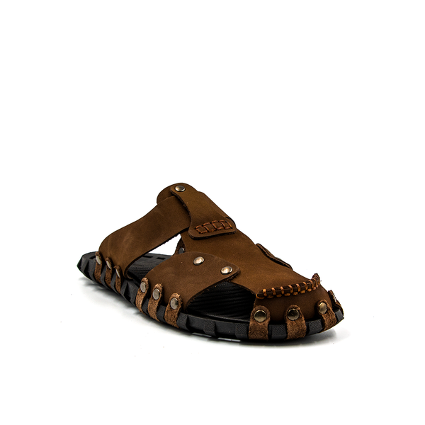  Dép Rọ Nam Da Bò Thật Tomoyo TMD10302 