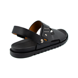  Sandal Tomoyo Da Bò Thật Đế Rãnh Chống Trượt TMS30101 