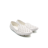  Giày Nữ Búp Bê Da MicroFiber Hoạ Tiết Trái Tim Tomoyo TMW32907 