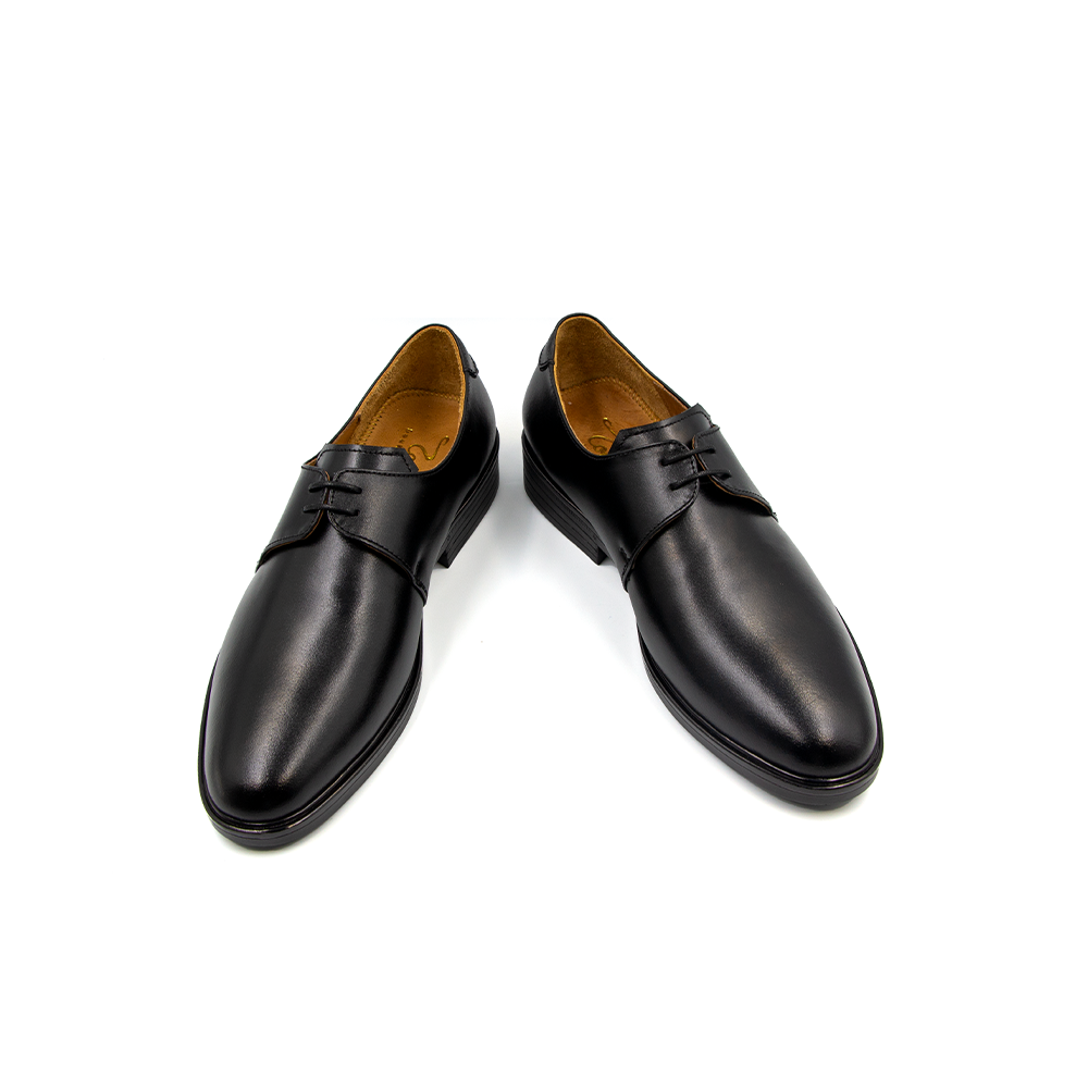  Giày tây nam Oxford Tomoyo đen bóng TMN23301 