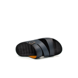  Dép Quai Ngang Nam Da Bò Nappa Cao Cấp Tomoyo TMD302 