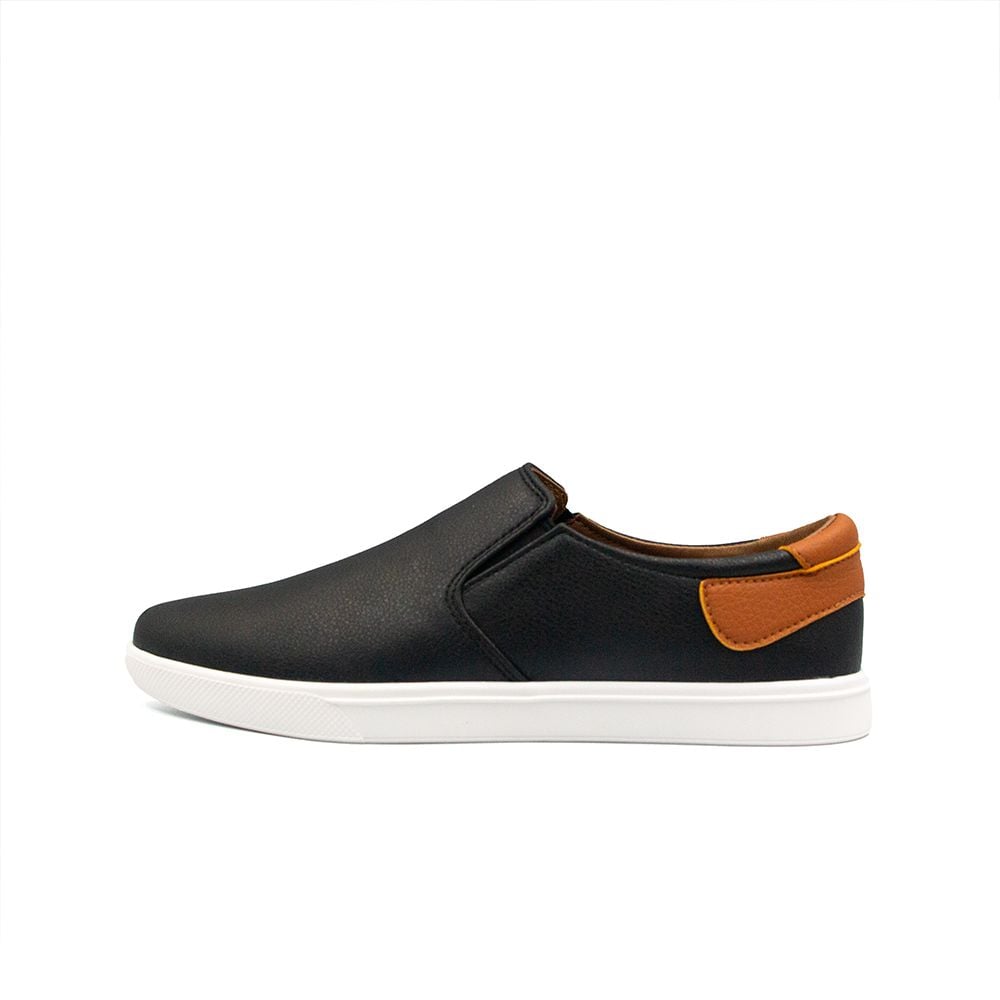  Giày Sneaker Nam Da PU Lót Da Thật TOMOYO TMN05401 - Đen 
