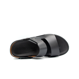  Sandal Tomoyo Da Bò Thật Đế Rãnh Chống Trượt TMS30101 