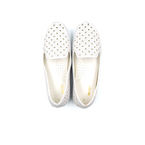  Giày Nữ Búp Bê Da MicroFiber Hoạ Tiết Trái Tim Tomoyo TMW32907 