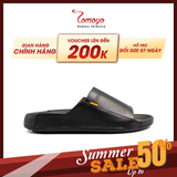 Dép Quai Ngang Nam Da Bò Nappa Cao Cấp Tomoyo TMD30901 