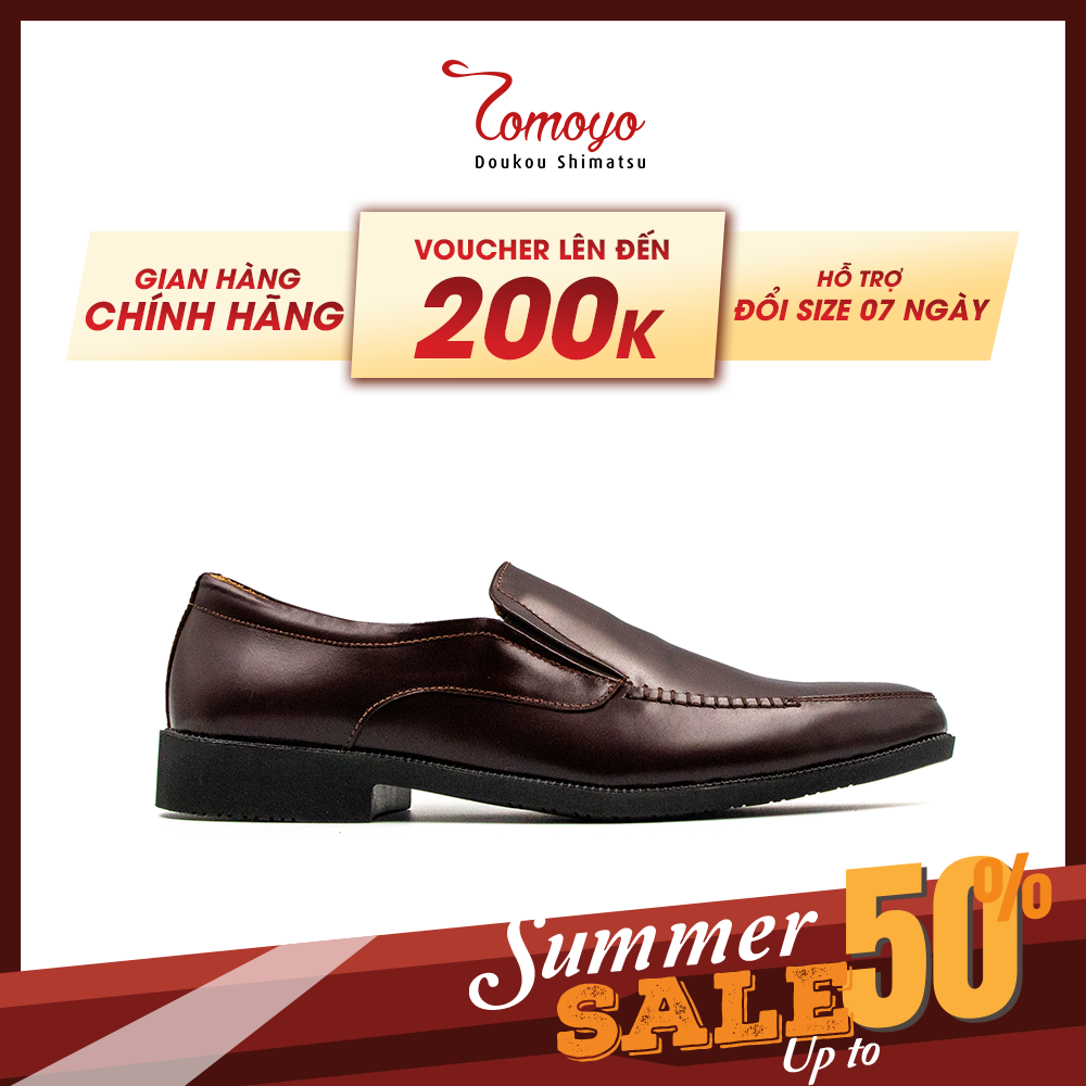  Giày Tây Nam Không Dây Tomoyo TMN03602 