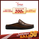  Giày Sục (Mule Shoes) Nam Da Thật Kiểu Dáng Thanh Lịch Tomoyo TMN24102 