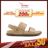  Sandal Tomoyo Da Bò Thật Đế Rãnh Chống Trượt TMS30209 