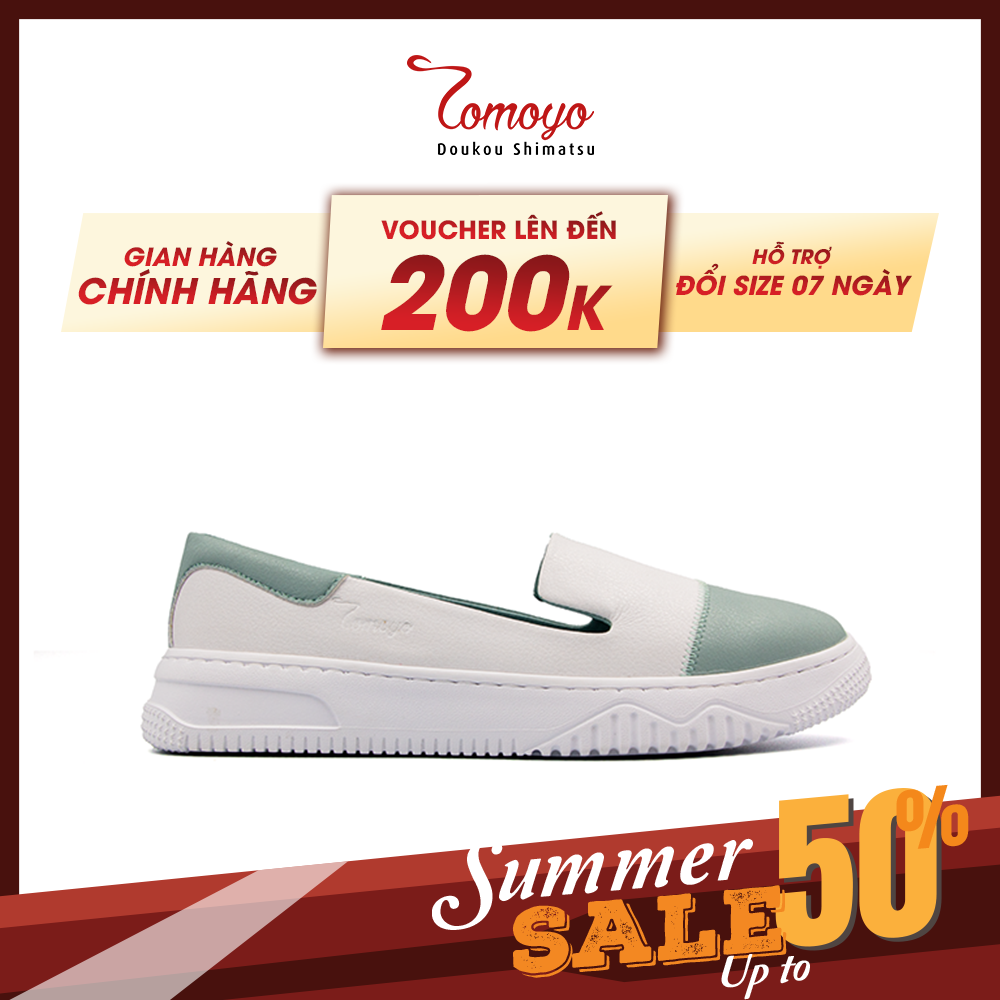  Giày Sneakers Nữ Sọc Caro Cá Tính TOMOYO 