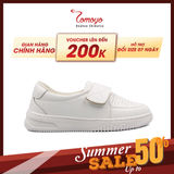  Giày Sneaker Nữ TOMOYO Da Microfiber Quai Dán TMW32807 