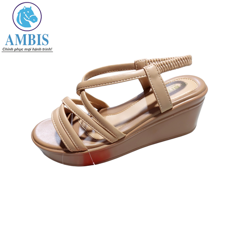  Sandal nữ đế cao SYN.289_KEM 