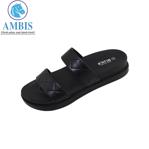  dép nữ 2 quai ngang DORA.04_DEN 