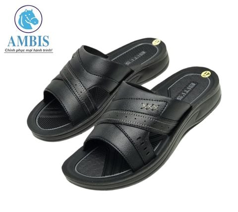  Dép da -PU nam BPM000100_DEN_41 