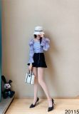  giày nữ 9p có nơ AMPG_20115_DEN_36_ 