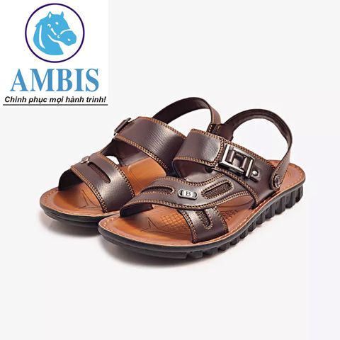  Dép da nam Bitis cao cấp DPM031244 