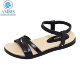  Sandal đế bằng nữ SYN.277_DEN 