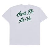  1322 - HÀNG CHÍNH HÃNG - Áo Phông ADLV T-SHIRT LOGO CHỮ NGHIÊNG  - TRẮNG 
