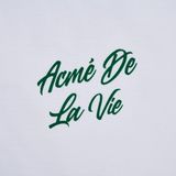  1322 - HÀNG CHÍNH HÃNG - Áo Phông ADLV T-SHIRT LOGO CHỮ NGHIÊNG  - TRẮNG 