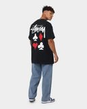  1147 - HÀNG CHÍNH HÃNG - ÁO THUN STUSSY -  STUSSY FULL DECK 2 - BLACK 