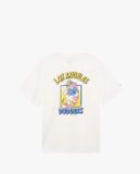  1301 - HÀNG CHÍNH HÃNG - ÁO THUN MLB - LA FLEXIN GIRL - TRẮNG - CODE: 3ATSL0533 