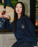  1660 - HÀNG CHÍNH HÃNG - ÁO SWEATER MLB MONOGRAM BIG LUX NY YANKEES - NAVY - CODE: 3AMTM0234-07NYD 