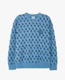  1655 - HÀNG CHÍNH HÃNG - ÁO SWEATER MLB DIA MONOGRAM LA 