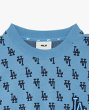  1655 - HÀNG CHÍNH HÃNG - ÁO SWEATER MLB DIA MONOGRAM LA 