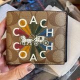  03966 - HÀNG CHÍNH HÃNG - VÍ COACH Nam NGẮN 850K - 3 in 1 