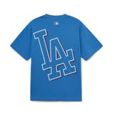  1300 - HÀNG CHÍNH HÃNG - ÁO THUN MLB - BASIC MEGA LOGO LA DODGERS - XANH BLUE - CODE: 3ATSB0433-07BLS 