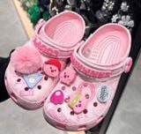  2604 - HÀNG CHÍNH HÃNG - GIÀY CLOG UNISEX CROCS BAYA - LOOPY HỒNG - CODE: 210552-90H 