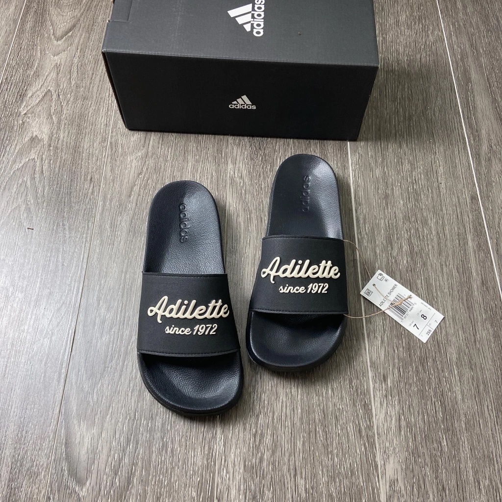 0377 -CHÍNH HÃNG - DÉP ADIDAS SHOWER RETRO 1972 *Green* - Code: GW8747 –  MỘC SHOES
