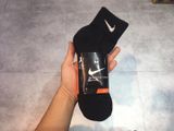  0061 - HÀNG CHÍNH HÃNG - VỚ NIKE DRIFIT - CỔ LỬNG -  *BLACK/WHITE* - 2021** - Code: 