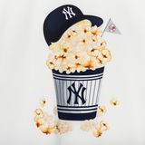  0916 - HÀNG CHÍNH HÃNG - ÁO THUN NEW ERA  - NY BẮP RANG  * TRẮNG * CODE : 13697649 