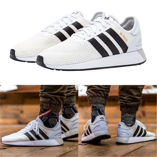 0153 - HÀNG CHÍNH HÃNG - GIÀY ADIDAS N-5923 - *WHITE/BLACK* - 2021** – MỘC  SHOES