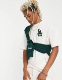  0968 - HÀNG CHÍNH HÃNG - ÁO THUN NEW ERA - LA THÊU GREEN - TRĂNG - CODE : 120046145 