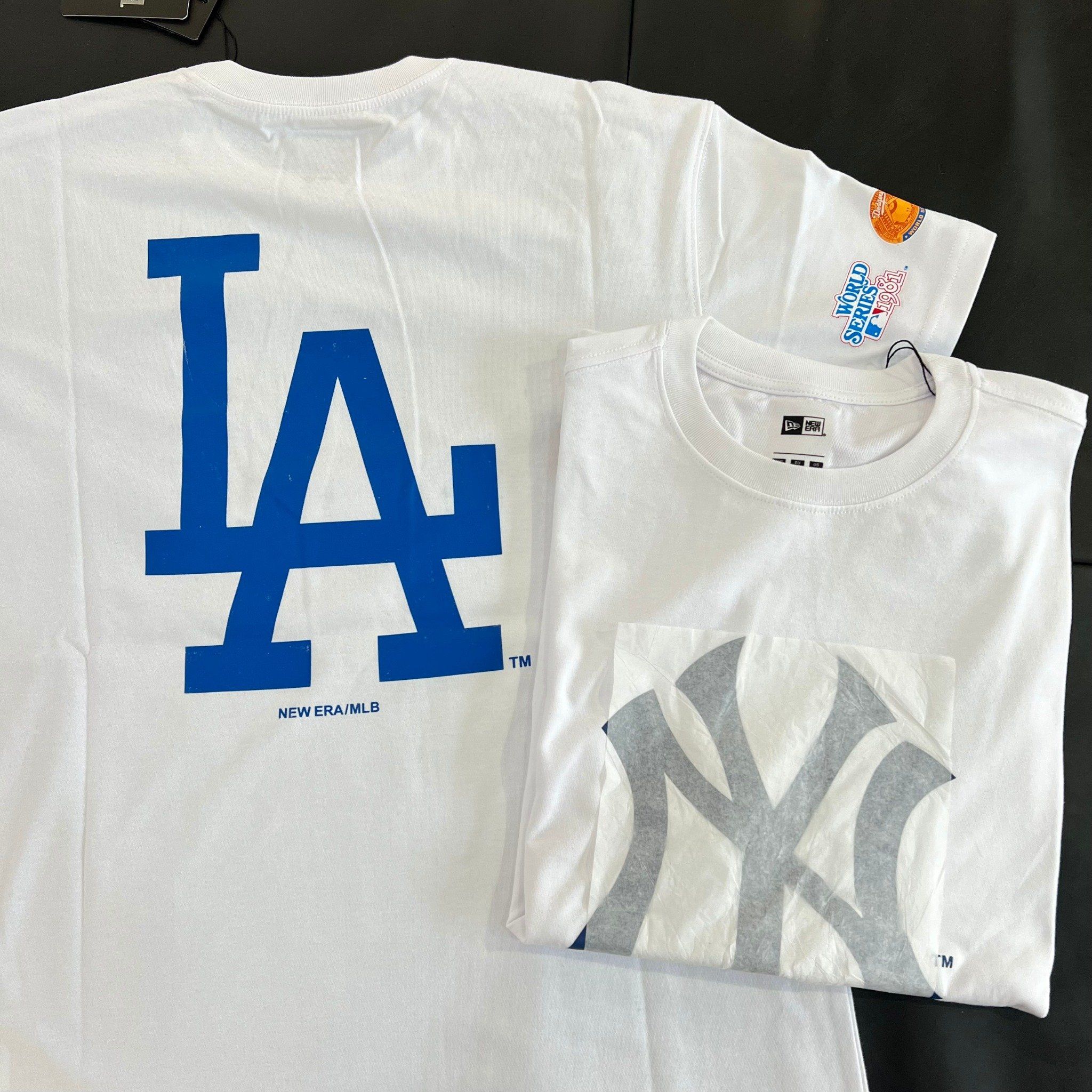  0849 - HÀNG CHÍNH HÃNG - ÁO THUN NEW ERA - YANKEES RIVARY (2 LOGO) *TRẮNG* - WHITE - Code: 13334707 
