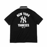  1256 - HÀNG CHÍNH HÃNG - ÁO POLO NEW ERA - NY YANKEES - ĐEN - CODE: 13516808 