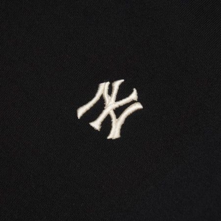  0555 - HÀNG CHÍNH HÃNG - ÁO SWEATER MLB NEW YORK YANKEES LOGO BASIC NY MÀU ĐEN - *BLACK* - CODE: 3AMTB0616 - 50BKS 