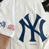  0849 - HÀNG CHÍNH HÃNG - ÁO THUN NEW ERA - YANKEES RIVARY (2 LOGO) *TRẮNG* - WHITE - Code: 13334707 