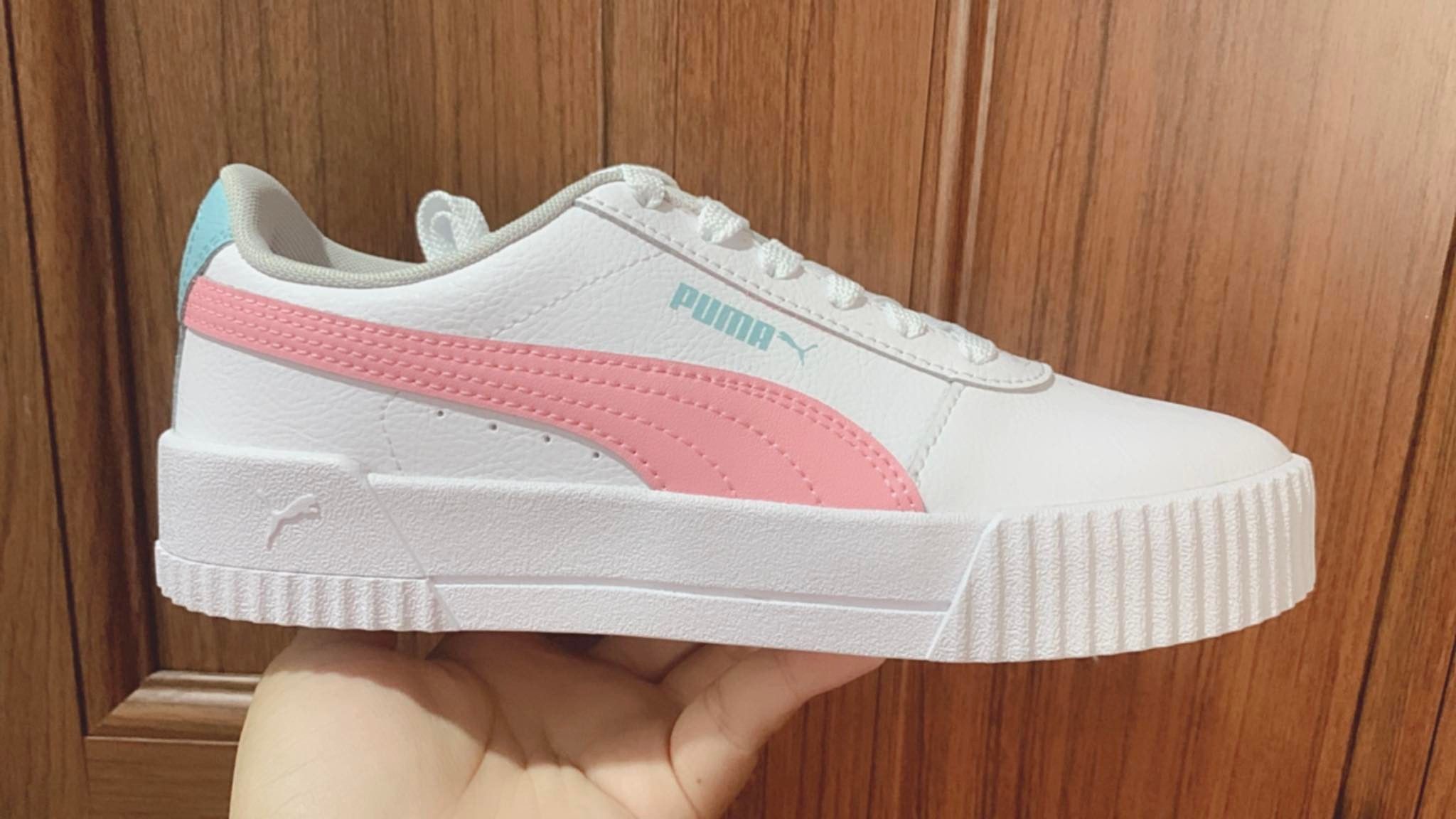  0373 - HÀNG CHÍNH HÃNG - GIÀY PUMA CARINA HỒNG *PINK* 