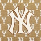  0430 - HÀNG CHÍNH HÃNG - TÚI MLB ĐEO CHÉO Monogram (Mini) Cross Bag New York Yankees *Beige* - Code: 32BGDM111-50B 