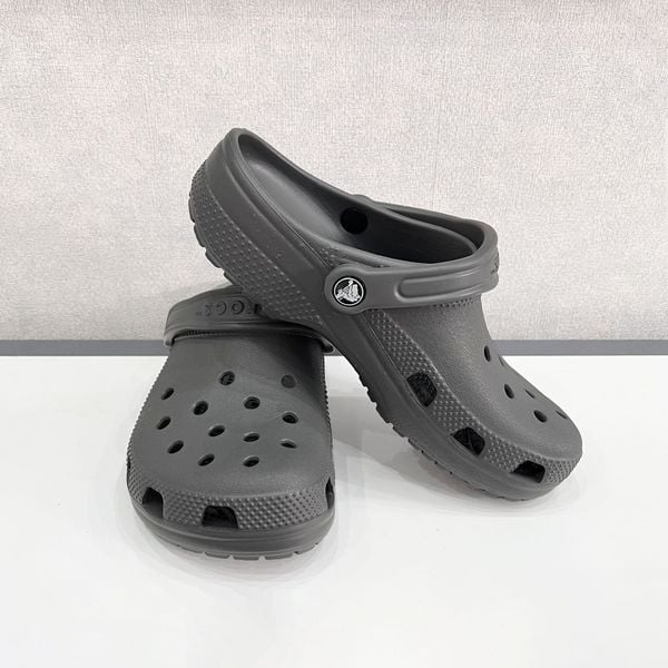  2676 - HÀNG CHÍNH HÃNG - CLOG UNISEX CROCS BAYA - XÁM TRO 