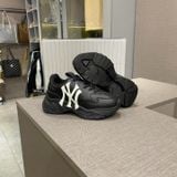  0347 - HÀNG CHÍNH HÃNG - GIÀY SNEAKER MLB CHUNKY NEW YORK NY ĐEN - *BLACK* 