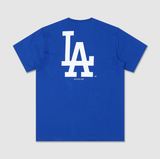  1066 - HÀNG CHÍNH HÃNG - ÁO THUN NEW ERA - ÁO 2 LOGO LA LỚN - XANH BLUE - CODE: 13368356 