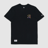  1072 - HÀNG CHÍNH HÃNG - ÁO THUN NEW ERA - NY YANKEES BẢY MÀU - ĐEN - CODE: 13527265 