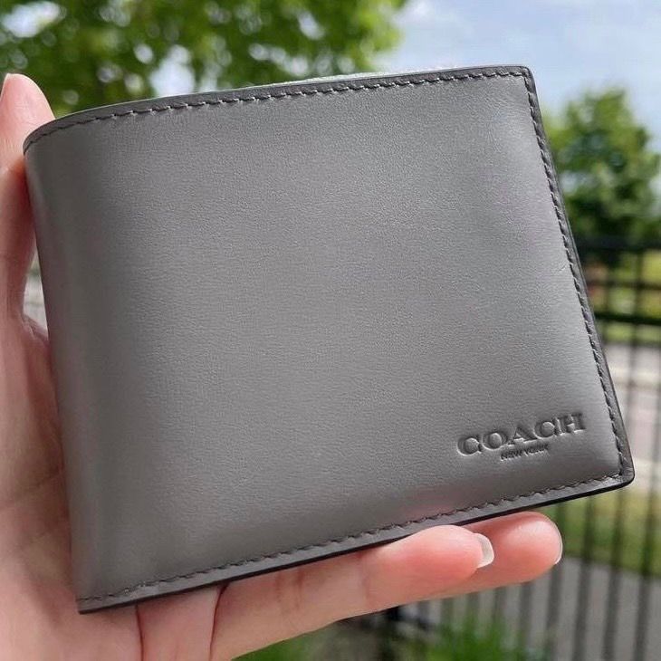  03966 - HÀNG CHÍNH HÃNG - VÍ COACH Nam NGẮN 850K - 3 in 1 