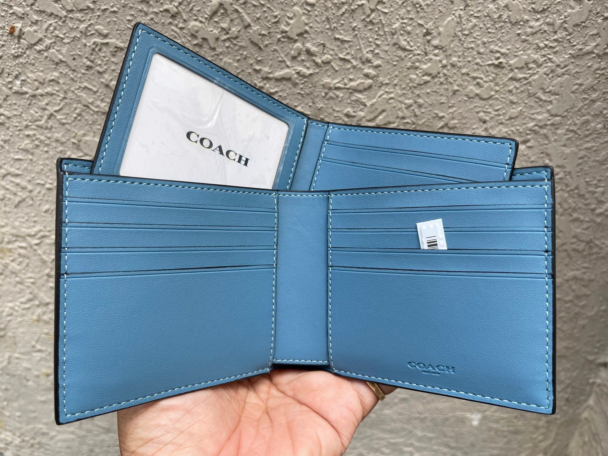  03966 - HÀNG CHÍNH HÃNG - VÍ COACH Nam NGẮN 850K - 3 in 1 