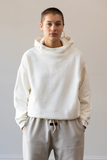  2053 - HÀNG CHÍNH HÃNG - ÁO FEAR OF GOD ESSENTIALS PULL - OVER HOODIE CLOUD DANCER (Trắng Sữa) 