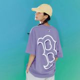  1303 - HÀNG CHÍNH HÃNG - ÁO THUN MLB - BASIC MEGA LOGO B - TÍM - CODE: 3ATSB0433-43LDD 